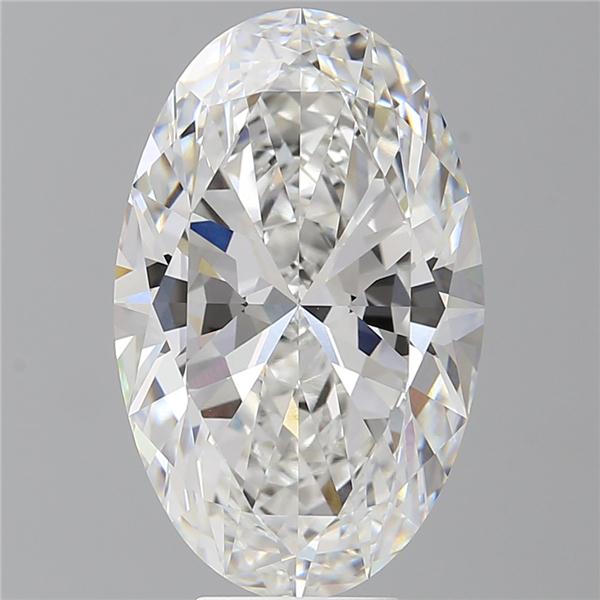 7.59 ct. oval Lab Grown Diamond front image