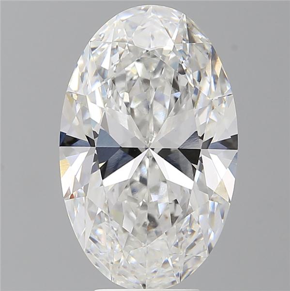6.01 ct. oval Lab Grown Diamond front image
