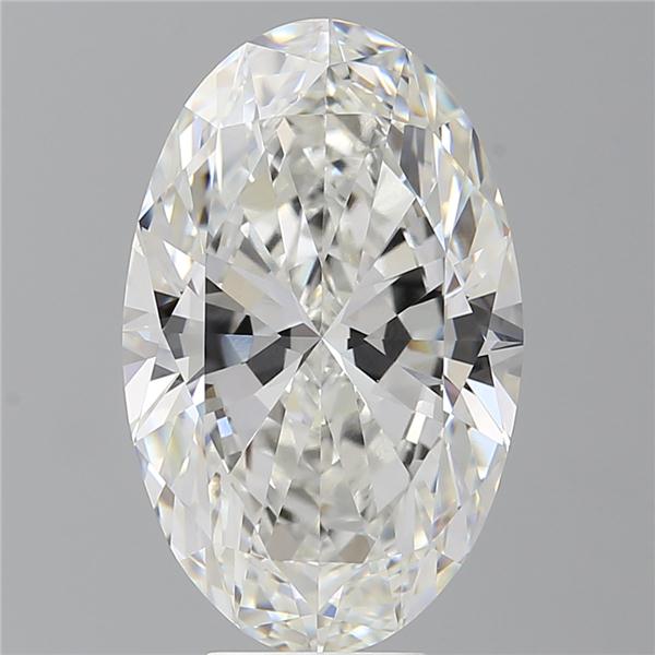 7.59 ct. oval Lab Grown Diamond front image