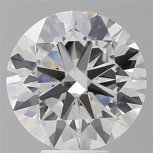 6.60 ct. round Lab Grown Diamond front image