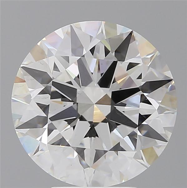 5.54 ct. round Lab Grown Diamond front image