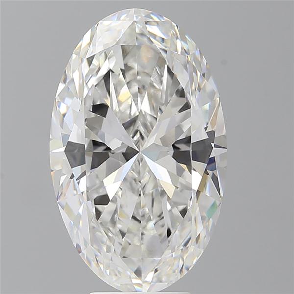 7.08 ct. oval Lab Grown Diamond front image