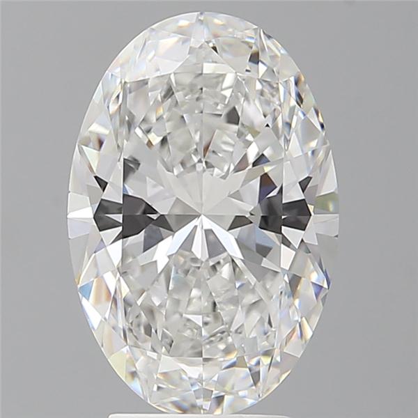 4.09 ct. oval Lab Grown Diamond front image