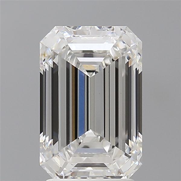 3.09 ct. emerald Lab Grown Diamond front image
