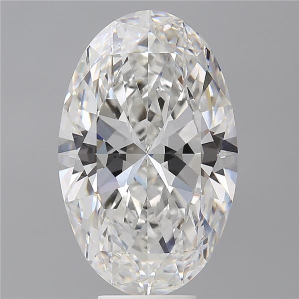 7.60 ct. oval Lab Grown Diamond front image