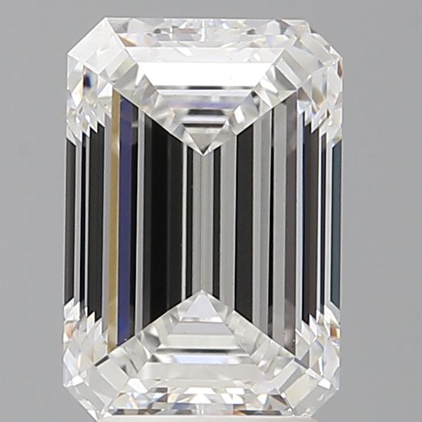 3.07 ct. emerald Lab Grown Diamond front image