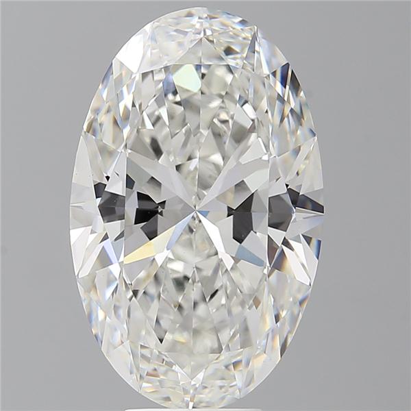7.59 ct. oval Lab Grown Diamond front image