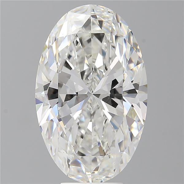 7.54 ct. oval Lab Grown Diamond front image