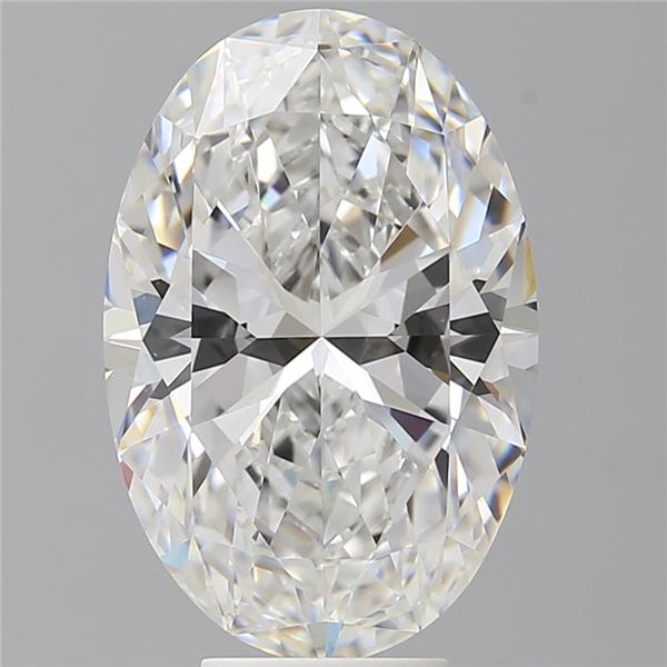 6.60 ct. oval Lab Grown Diamond front image