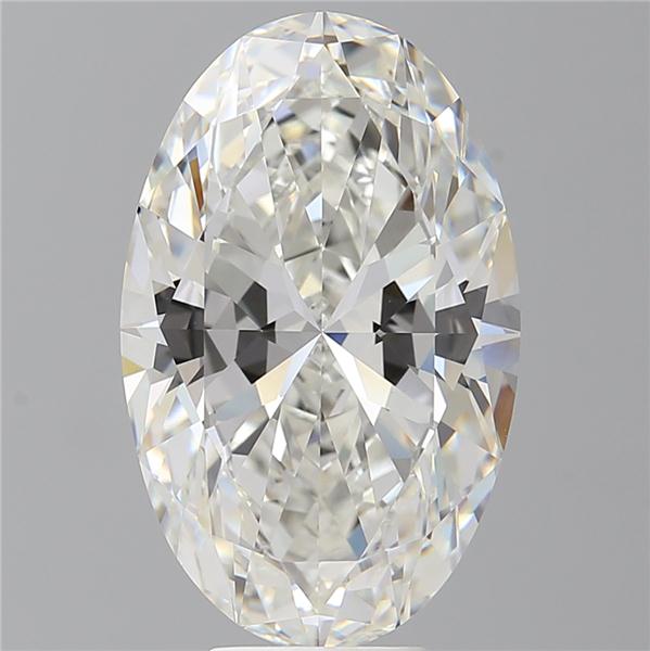 8.10 ct. oval Lab Grown Diamond front image
