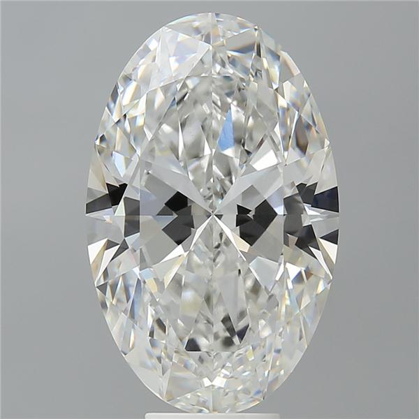 8.60 ct. oval Lab Grown Diamond front image