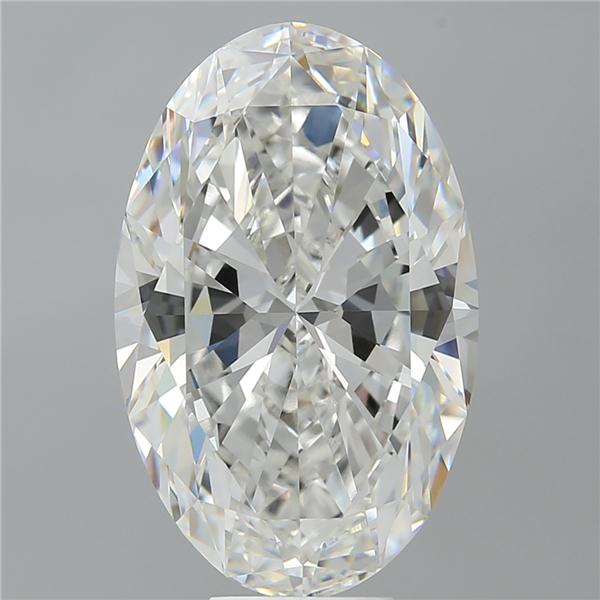 9.59 ct. oval Lab Grown Diamond front image