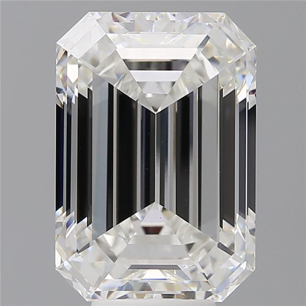 8.59 ct. emerald Lab Grown Diamond front image