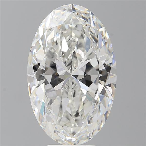 8.09 ct. oval Lab Grown Diamond front image