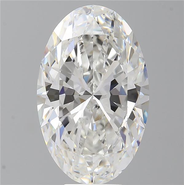 9.09 ct. oval Lab Grown Diamond front image