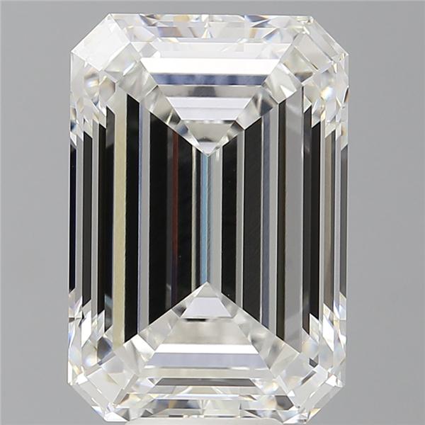 9.60 ct. emerald Lab Grown Diamond front image