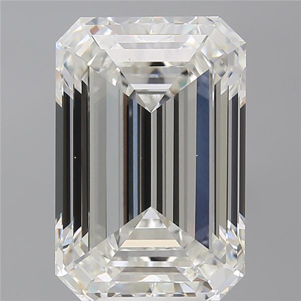 8.54 ct. emerald Lab Grown Diamond front image