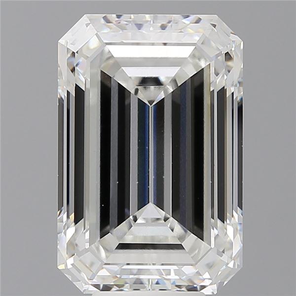 9.08 ct. emerald Lab Grown Diamond front image