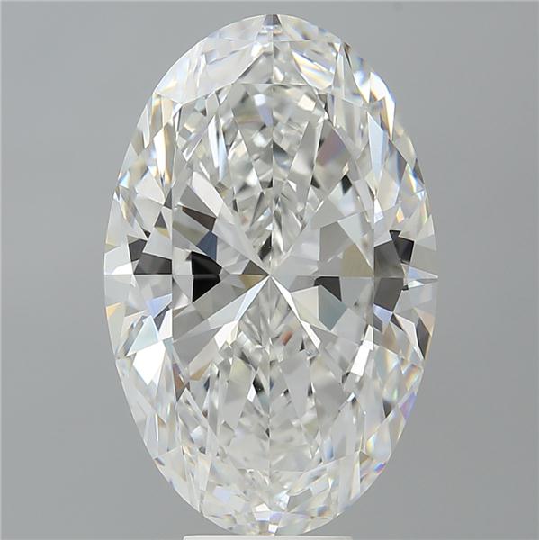 9.58 ct. oval Lab Grown Diamond front image