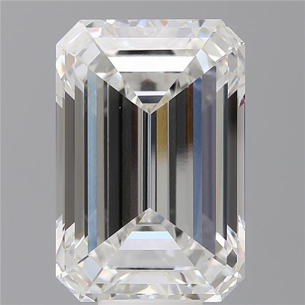12.04 ct. emerald Lab Grown Diamond front image