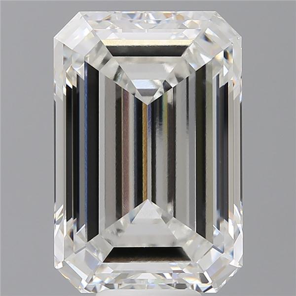11.58 ct. emerald Lab Grown Diamond front image