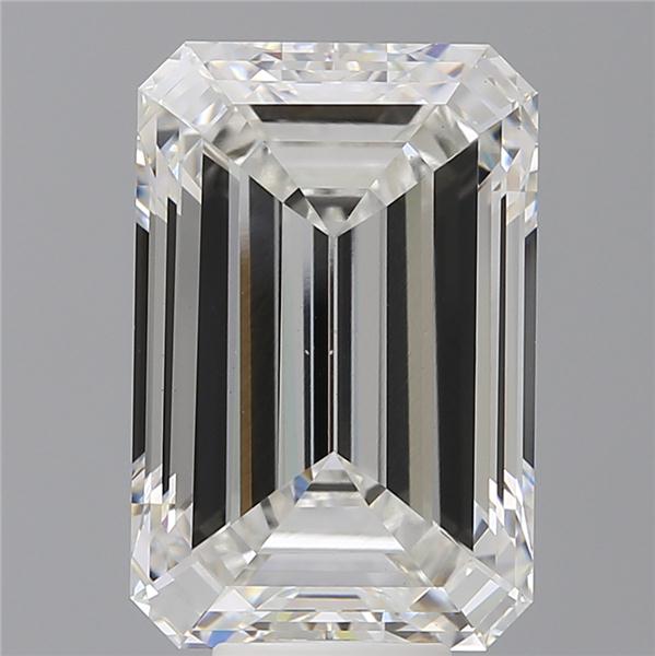 10.02 ct. emerald Lab Grown Diamond front image