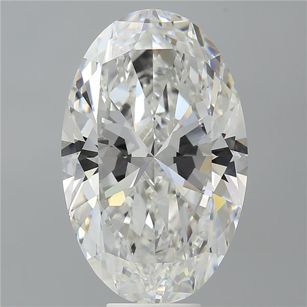 10.00 ct. oval Lab Grown Diamond front image