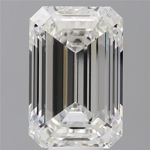 10.09 ct. emerald Lab Grown Diamond front image
