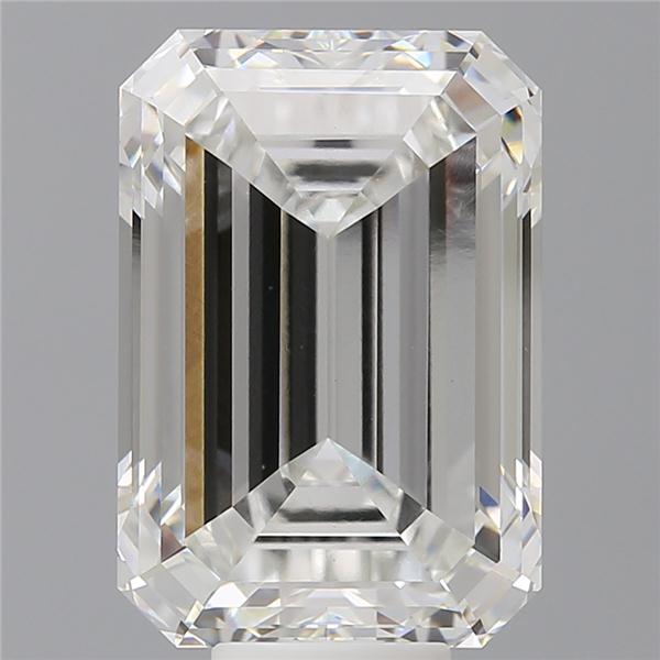 11.52 ct. emerald Lab Grown Diamond front image
