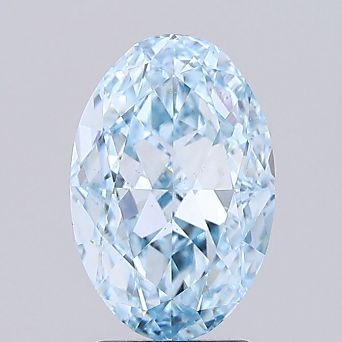 3.02 ct. oval Lab Grown Diamond front image