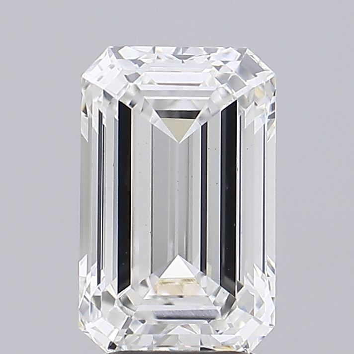 3.54 ct. emerald Lab Grown Diamond front image