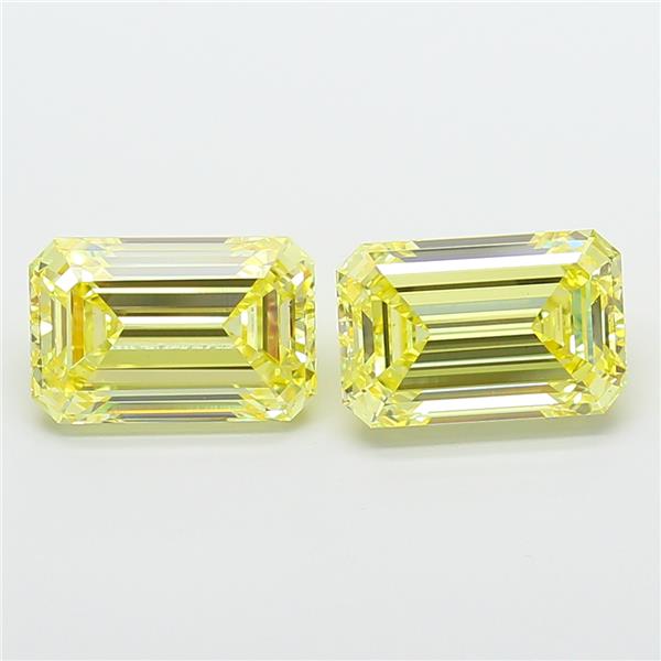 3.55 ct. emerald Lab Grown Diamond front image