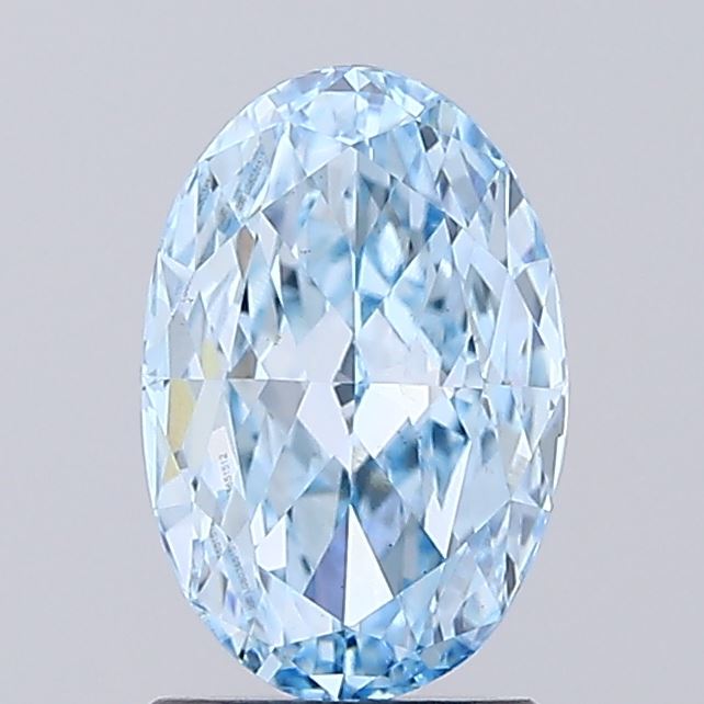2.01 ct. oval Lab Grown Diamond front image