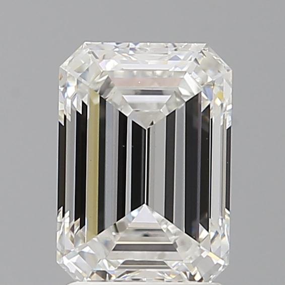 2.08 ct. emerald Lab Grown Diamond front image