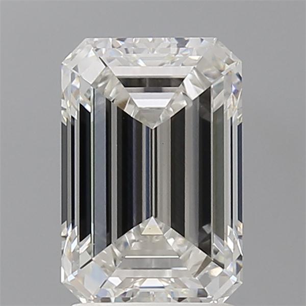 2.58 ct. emerald Lab Grown Diamond front image