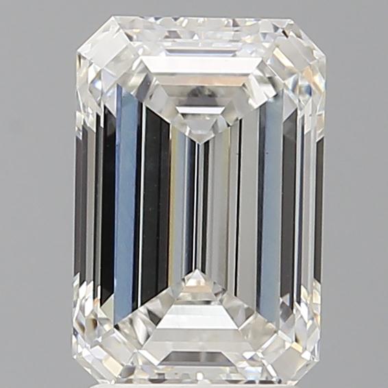 2.59 ct. emerald Lab Grown Diamond front image