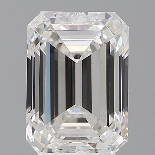 2.98 ct. emerald Lab Grown Diamond front image