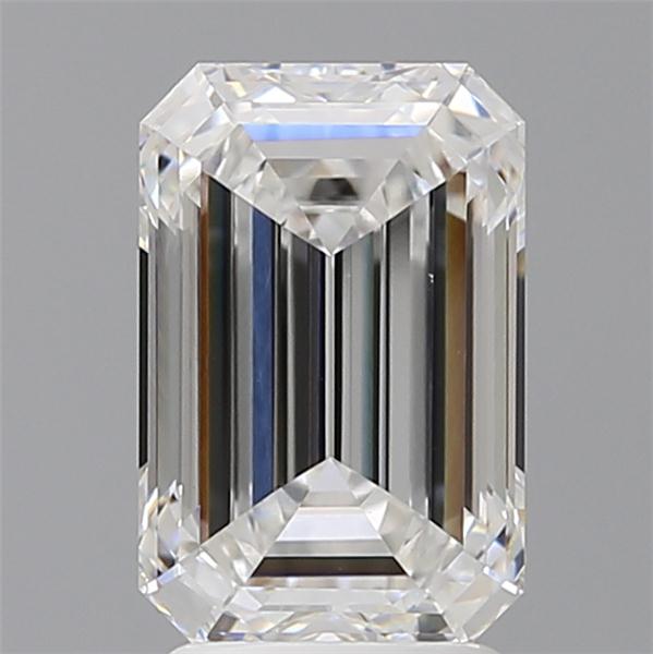 2.96 ct. emerald Lab Grown Diamond front image