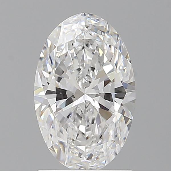 1.57 ct. oval Lab Grown Diamond front image