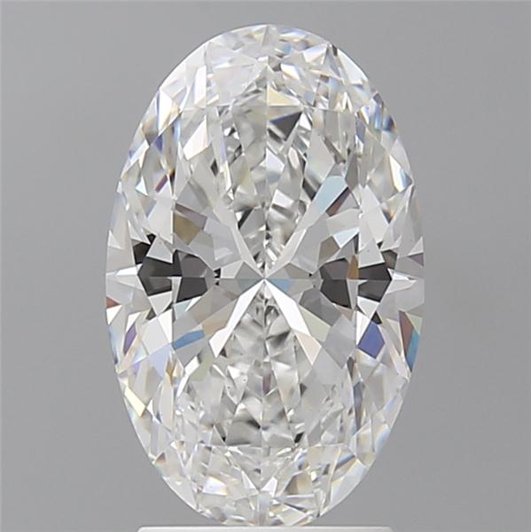 2.59 ct. oval Lab Grown Diamond front image