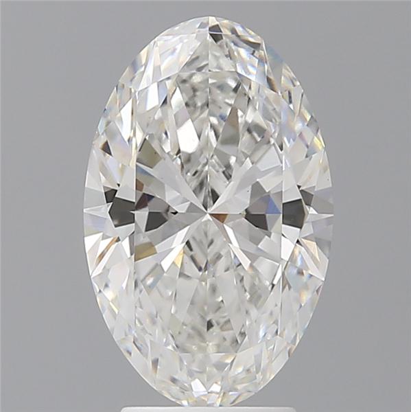 3.57 ct. oval Lab Grown Diamond front image