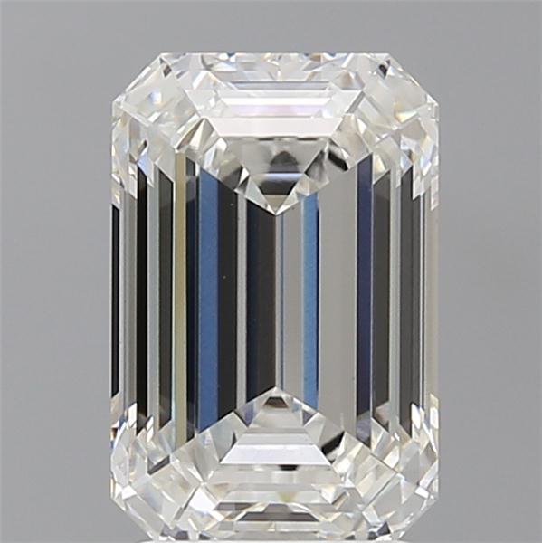 3.09 ct. emerald Lab Grown Diamond front image