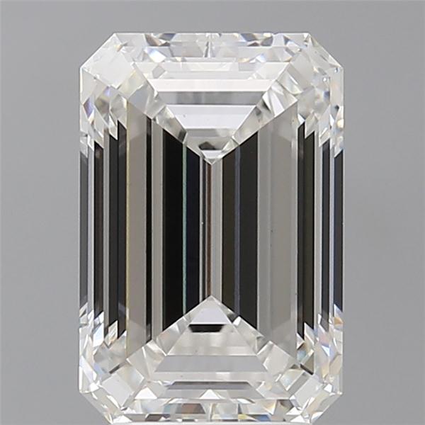 4.07 ct. emerald Lab Grown Diamond front image