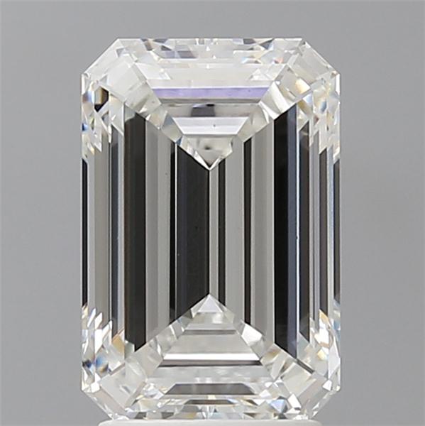 3.10 ct. emerald Lab Grown Diamond front image