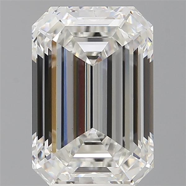 4.59 ct. emerald Lab Grown Diamond front image