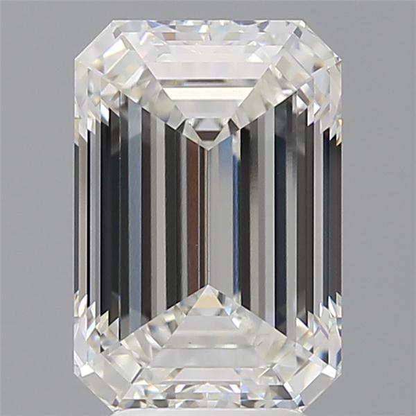 4.54 ct. emerald Lab Grown Diamond front image