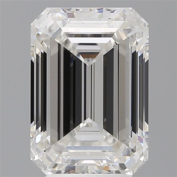 4.08 ct. emerald Lab Grown Diamond front image