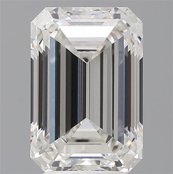 4.08 ct. emerald Lab Grown Diamond front image