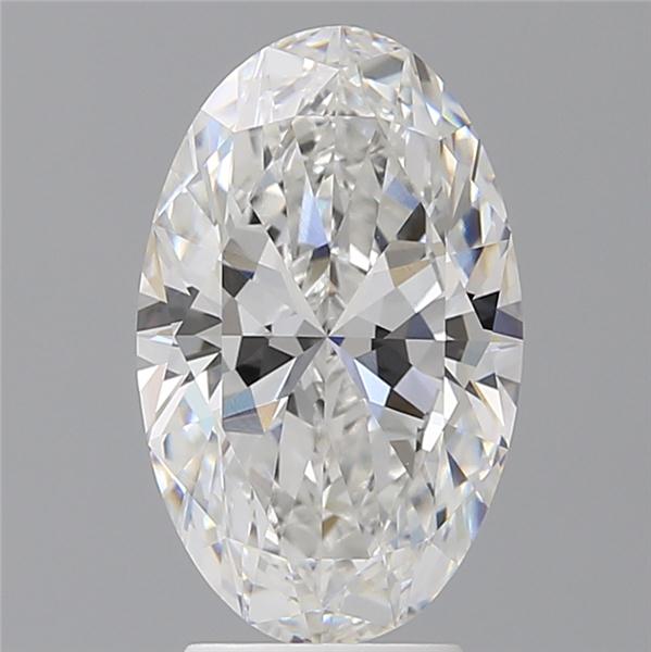 3.56 ct. oval Lab Grown Diamond front image