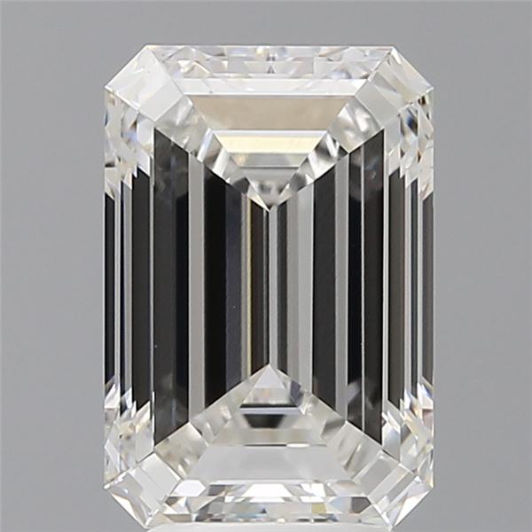 4.09 ct. emerald Lab Grown Diamond front image